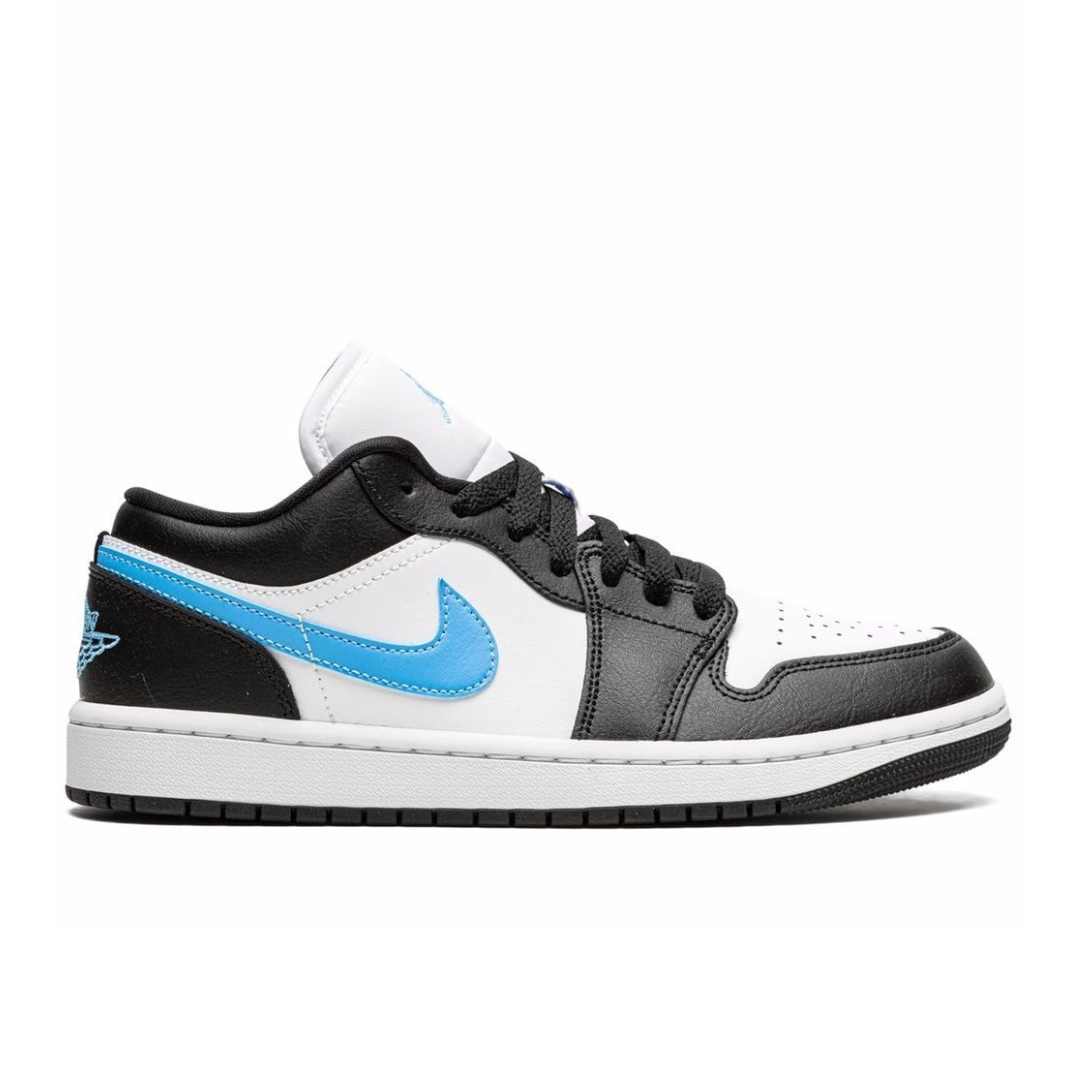 AJ 1 Low Black University Blue White