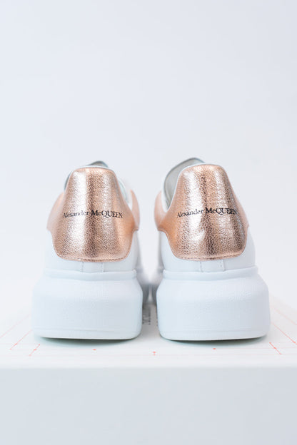 Sneakers White Oro rosa Donna