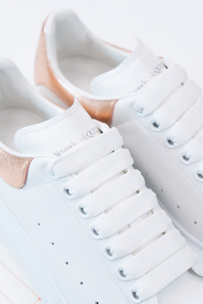 Sneakers White Oro rosa Donna