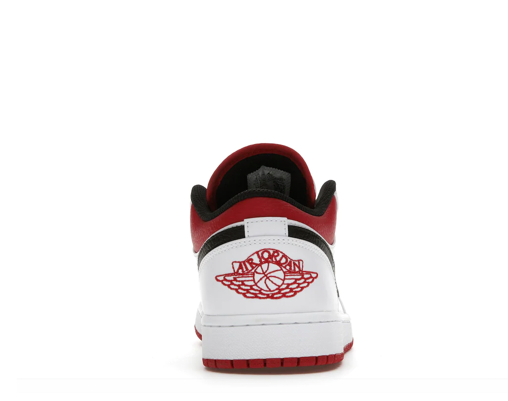 AJ 1 Low White University Red Black